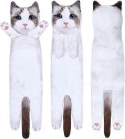 Divertidos Gatos Toallas de Mano Suspendible- Decoración Gato Baño Cocina - Toalla Absorbente Animal Regalos Navidad Cumpleaños Amigo Invisible-Regalos Originales Graciosos Mujer Amantes de Los Gatos - details 5
