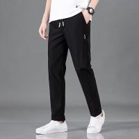 Pantalones Casuales Para Hombre Transpirables Y Secado Rápido Estilo Slim Straight Adecuados Para Senderismo Y Deporte - details 4
