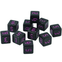Dormia D6 Dados Personalizados De Alta Calidad En Acrílico Con Tinta Colorida Estilo Retro Para Juegos De Rol Y Entretenimiento - details 15