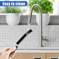 Cepillo De Limpieza Para Espacios Estrechos 10Pcs Cepillo De Níquel Con Cerdas Duraderas Para Limpieza De Ventanas Puertas Rallures De Ducha Y Salas De Baño - details 6