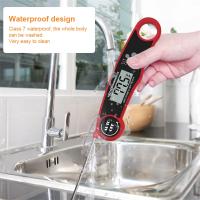 Termómetro De Carne Digital Inalámbrico Impermeable Para Cocina Y BBQ Con Punta De Acero Inoxidable Para Cocinar Y Hornear - details 1