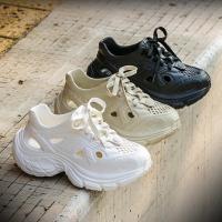 Nuevos Zapatos Deportivos Para Mujer Verano 2025 Moda Transpirable Zapatillas Chunky Antideslizantes Plataforma Deporte Al Aire Libre Talla Real - details 5
