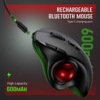 Ratón Inalámbrico Con Teclado SEENDA Bluetooth 2.4G USB Recargable Ergonómico Para Computadora Android Windows 3 DPI Ajustables Compatible Con Mac - details 5