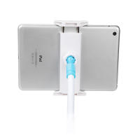TEMCO Soporte Tablet Cama Soporte movil Brazo con Cuello de Cisne para Tableta en la Cama para iPad/teléfono móvil/Switch/Iphonex/Android/Smartphone Kindle, 80 cm de Longitud Total, Blanco azul - details 6