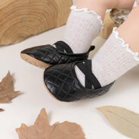 Meckior Zapatos Para Niñas Primera Caminata Todas Las Estaciones Cuero PU Antideslizante Suave Niño Recién Nacido 0-18M - details 13
