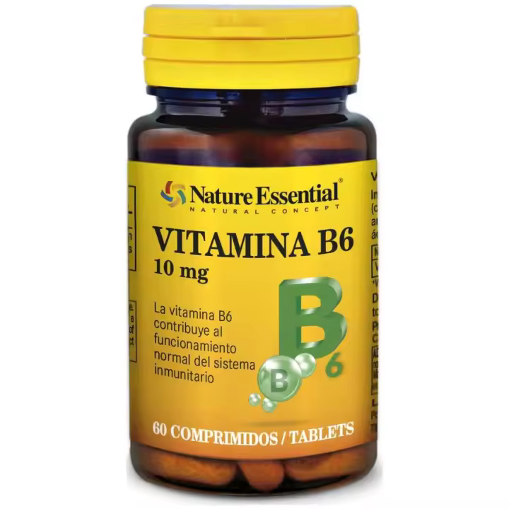 Nature Essential Vitamina B-6 60Caps - 1