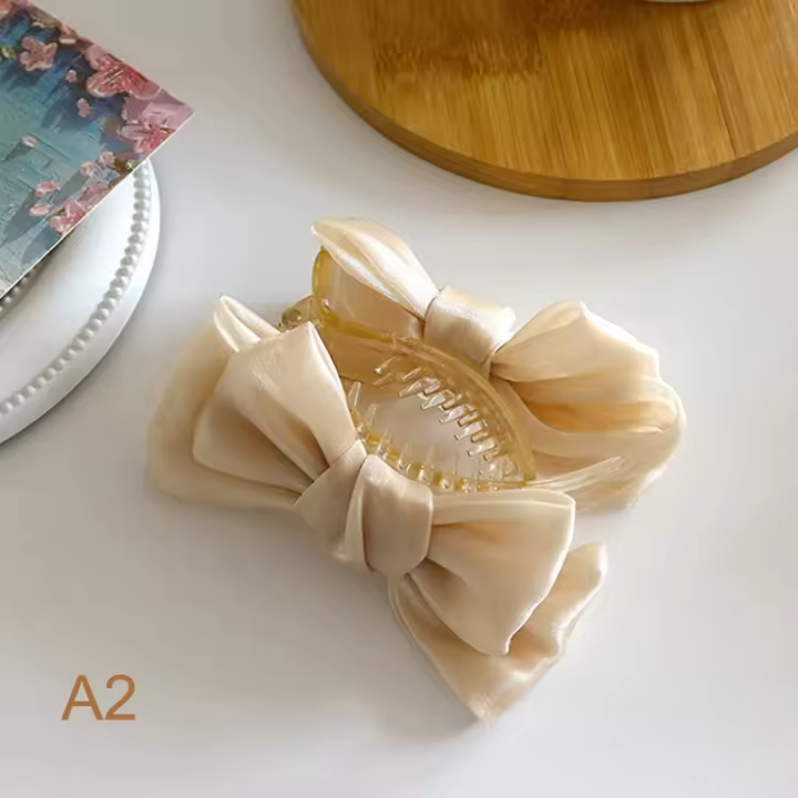 Clip Para El Cabello Elegante De La Marca NoEnName_Null Para Mujeres Clips De Moda Para Cola De Caballo Y Trenzas Material Plástico Temática Geométrica Adecuado Para Todas Las Estaciones - 1