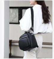 Nueva mochila para mujer, de color liso, pequeña, estilo coreano, a la moda, multiusos - details 11