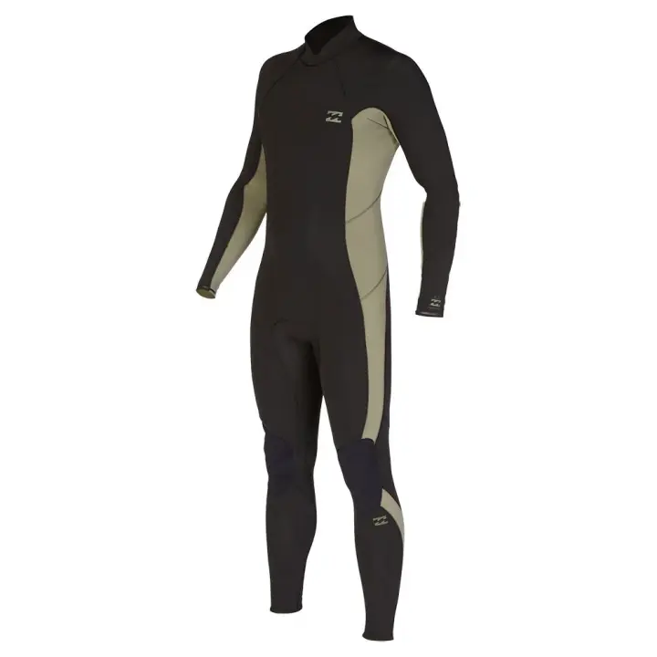 Billabong Traje De Neopreno De Manga Larga Con Cremallera Trasera 5/4 Mm Absolute - 1