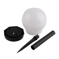 Lámpara Solar LED Para Jardín Esfera Redonda Impermeable Decorativa Farolillo Para Paisaje Vila Jardín Luz De Suelo Con Enchufe - details 1
