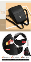 Mochipa de cuero para Mujer, mochila de moda, Bolso de viaje para Madre de Mediana - details 2