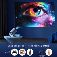 Proyector FYRA AMX 100, H713, 720p, 160 ANSI, Android 11.0, 1GB/8GB, Dual WiFi 6, Bluetooth 5.0, Cine en casa y al aire libre - details 3