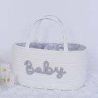 Bolsa De Pañales Multifuncional Para Viajes Portátil Para Mamá Cesta De Almacenamiento De Pañales De Algodón Con Cordón Estilo Unisex - details 4