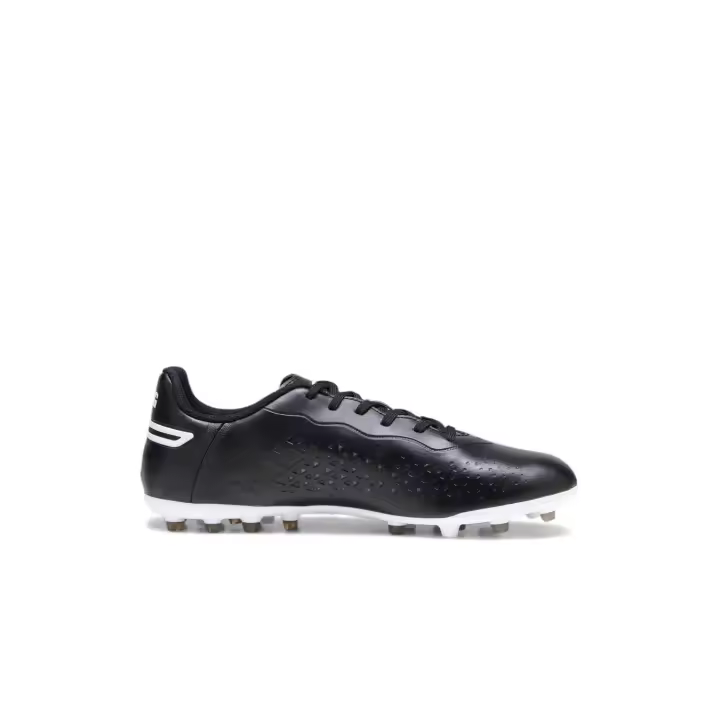 Puma Bota M King Match MG Negro y Blanco - Botas Sostenibles TPU Tracción Césped Artificial - 1