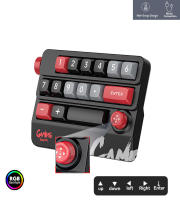 Teclado Gaming Con Programación Macro Rocker Knob RGB Backlight Teclas Programables Wired Hot Swappable Para Desktop Laptop - details 10