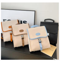 Mochila sencilla para estudiantes universitarias, nueva mochila tipo bandolera, versión coreana, mochila de viaje moderna y versátil. - details 4