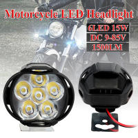 Faros LED Para Motocicleta 1pc DC 9-85V Lámpara De Luz Alta Brillo Para Moto Velocidad Frontal Spotlights Externos - details 0