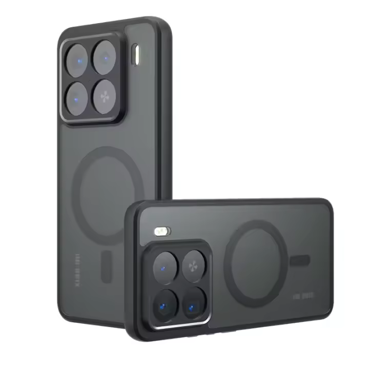 Funda Protectora Magnética Para Xiaomi 14T pro Translúcida Mate Antichoque Antigolpes Resistente a Arañazos Y Polvo Con Cubierta Magnética - 1