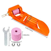 Afilador De Brocas Portátil Rueda De Molienda De Corundum Herramienta De Pulido Y Molienda Resistente Al Corundum 2.0-12.5mm - details 4