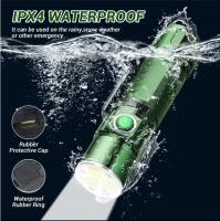 3 LED Super Bright Mini LED Flashlight 2000LM Portable EDC Flashlight TYPE-C Rechargeable IP68 Camping Light with Battery Display - details 3