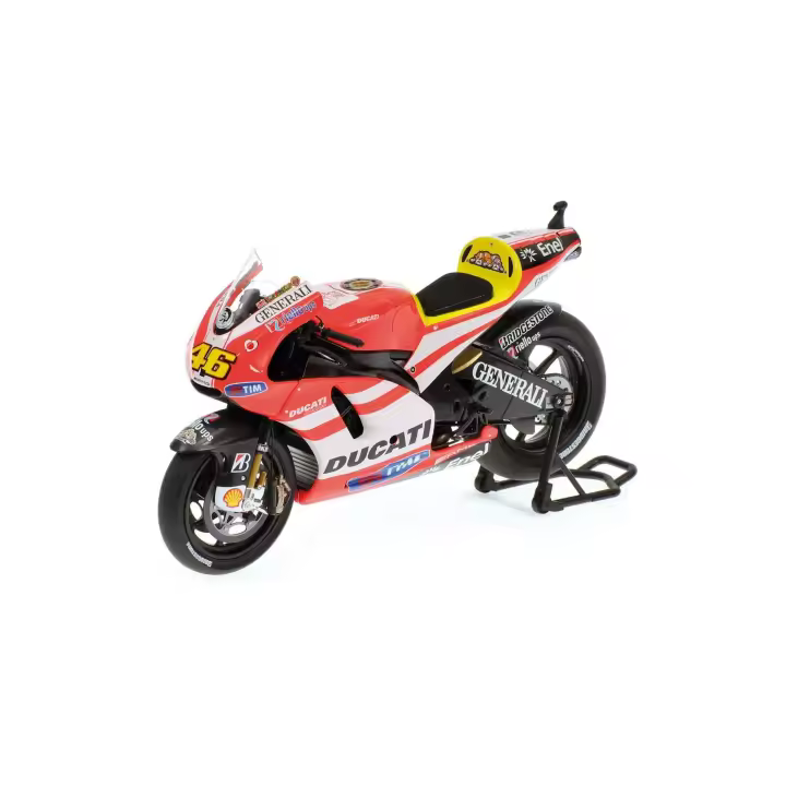 MINICHAMPS 1/12 DUCATI DESMOSEDES VALENTINE ROSSI MOTOGP 2011 - 122110046 - 1