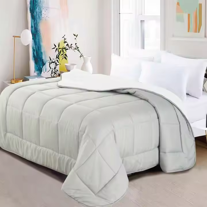 Vivid Torral - Edredón Nórdico Bicolor Liso Invierno Reversible 400g Alta Calidad Efecto Térmico Tacto Suave y Cálido 90 - 105 - 135 - 150 cm - 1