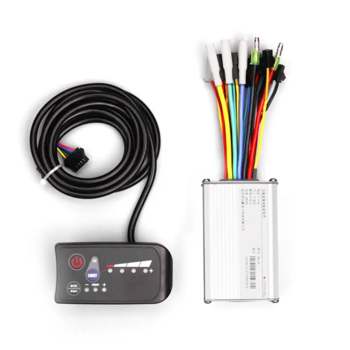 Controlador De Bicicleta Eléctrica 250W/350W Con Pantalla LED LCD Impermeable Para Bicicleta Eléctrica Brushless Accesorios De Ebike - 1