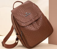 Mochila De Cuero Vintage Para Mujer Bolso De Diseño De Alta Calidad 2024 Mochila Grande Para Niñas Bolsa De Libros Con Sillín De Air Cushion - details 19