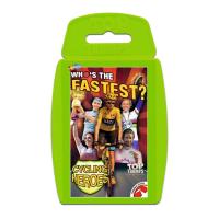 Top Trumps Cycling Heroes Héroes del Ciclismo Baraja de 32 cartas Fichas técnicas de ciclistas Deporte Versión inglesa En estuche de plástico rígido Transportar De viaje Bicicleta Carreras - details 5