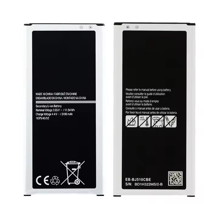 SAMSUNG EB-BJ510CBE Batería de repuesto original para Samsung Galaxy J5 2016 J510f 3100mah Versión Bulk - 1