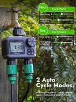 Temporizador De Riego Insoma 2-zona Para Jardín Y Césped Controlador De Irrigación Ahorro De Agua IPX5 Timer Programable Para Manguera Sistemas De Riego Por Goteo - details 3