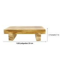 Taburete De Madera Para Niños Y Adultos Taburete De Pasos Para Dormitorio Oficina Estepa Sillón De Pies Para El Hogar - details 2