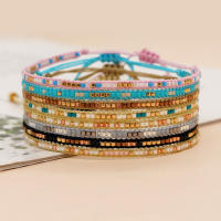 Pulsera Ajustable De Bohemia Para Mujer Go2boho Con Cuentas Miyuki Joyería De Amistad Hecha a Mano Nueva 2023 - details 2