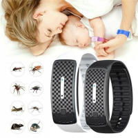 Pulsera Repelente De Mosquitos Electrónica Ultrasonora Para Niños Control De Plagas Verano Biónica Antimosquitos - details 2