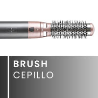 Cepillo Jocca de aire caliente 5 en 1: Secador, rizador, plancha y voluminizador, 5 cabezales intercambiables, 3 temperaturas, cable giratorio 360º, 800-1000W. Ideal para secar, alisar, rizar y crear volumen. Estilo profesional en casa - details 2