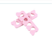 20/50pcs Separadores De Uñas Y Pies En Rosa Esponja Suave Para Gel UV Herramientas De Manicura Y Pedicura Pack De 50 Piezas - details 3