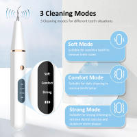 Limpia Dientes Ultrasonido Eliminador De Calcafores Y Placa Eléctrico Herramienta Para Limpieza Oral Eliminador De Manchas Y Piedras Dentales - details 3