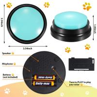 Juguete Interactivo Para Perros Con Botón Grabable De Sonido Patrón Hexagonal De Rastro De Mano Para Comunicación Y Entrenamiento - details 10