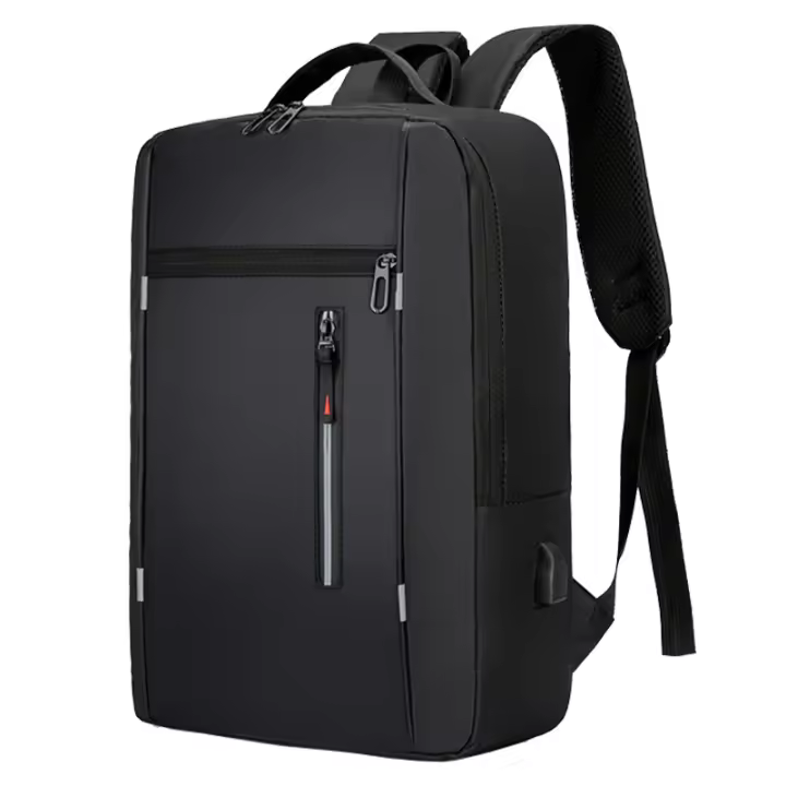Mochila Negocios Impermeable Para Hombres Con USB Capacidad Grande Para Portátil De 15.6 Pulgadas Bolsa De Escuela Para Hombres - 1