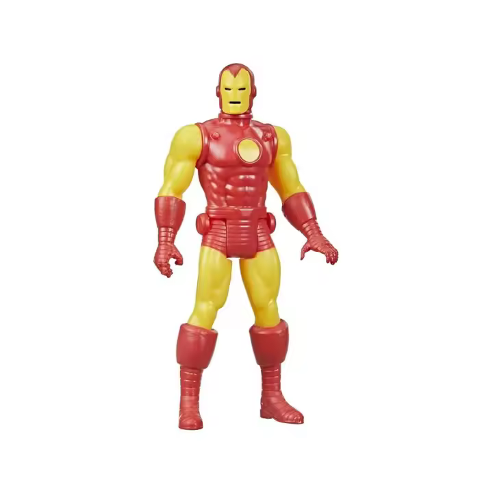 Iron Man Marvel Legends Figura Retro Hasbro F2656 Figuras de acción - 1