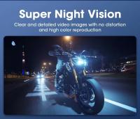 Pantalla Portátil Srnubi Para Motocicleta 5 Pulgadas Con Wireless Carplay Y Android Auto IPX7 Impermeable Dual Lens Bluetooth GPS Monitor - details 6
