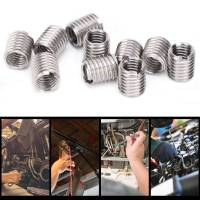 10Pcs Tornillo De Inserción De Acero Inoxidable Freno De Hilo Reparación De Tubo Reductor Herramienta De Conversión De Tornillos - details 6