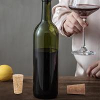 Tapón de madera para botellas, corchos, tapón de corcho cónico de madera para botellas de cerveza para elaboración de vino artesanal, para vino B - details 2
