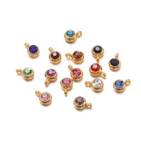 10Pcs Encantos De Pedrería De Acero Inoxidable 6mm Para Joyería Hecha a Medida Pulseras Y Collares Con Cristales De Rhinestone - details 6