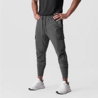 Pantalones De Deporte Para Hombre 2024 Camuflaje Fitness Verano Delgados Sueltos Secado Rápido Elásticos Para Correr Y Entrenar - details 24