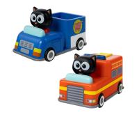 BANDAI - PACK 2 mini coches Milo - Delivery Van y Fire Engine - Para Mayores de 16 meses - details 0