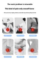 Cinturón De Corrección Pélvica Posparto OK De Tela Perforada Y Transpirable Cinturón De Apoyo Para La Cintura Y Estrechamiento Abdominal Material De Poliéster - details 12