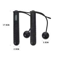 Cuerda De Saltar Con Contador De Pantalla LCD Contadora De Saltos De Fitness Equipo Deportivo De Entrenamiento PVC Cuerda De Acero Para Ejercicio - details 2