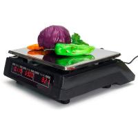 BASCULA DE COMERCIO BALANZA COMERCIAL BASCULA DIGITAL COMERCIAL PARA PESAR FRUTA VERDURA 40KG BATERIA SUMA - details 1