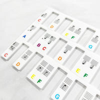 Etiquetas De Notas De Piano De Silicona Para Principiantes Guía Removible Etiquetas De Teclado De Piano Reutilizables Sin Necesidad De Stickers - details 17